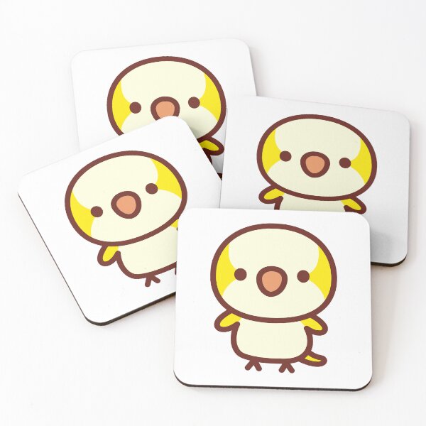 Item preview, lutino Monk parakeet designed and sold by INKOYADO.