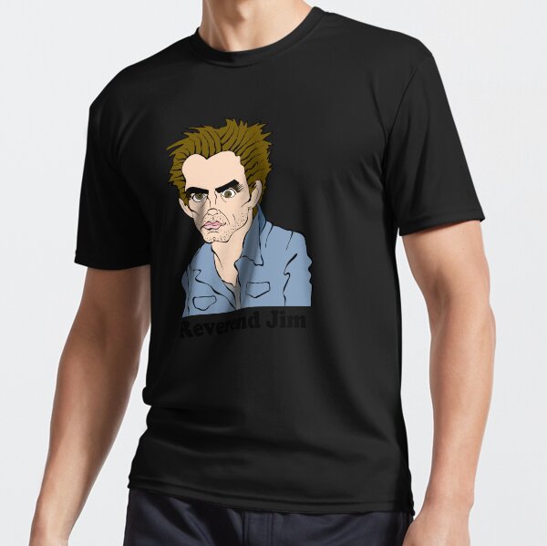 Item preview, TAXI REVEREND JIM FAN ART designed and sold by cartoonistguy.