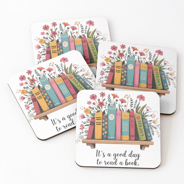 Item preview, Its A Good Day To Read A Book Floral Book Lovers Librarian designed and sold by blueyeeti.