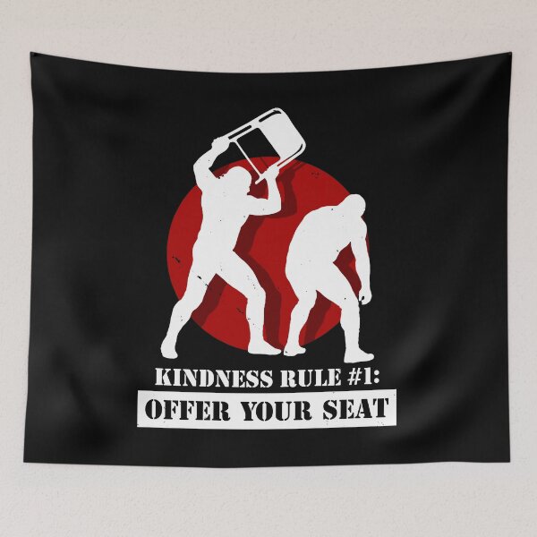 Item preview, Funny Kindness Rule Pro Wrestling Slogan Gift designed and sold by BoggsNicolasArt.