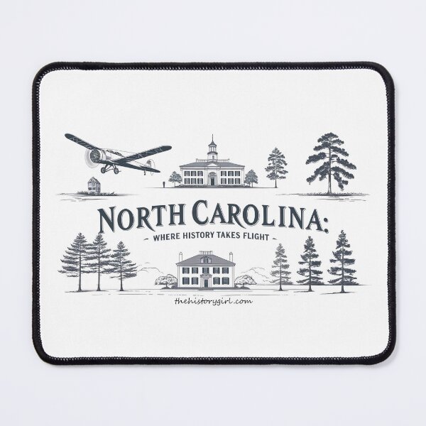 Item preview, North Carolina – Where History Takes Flight designed and sold by The-HistoryGirl.