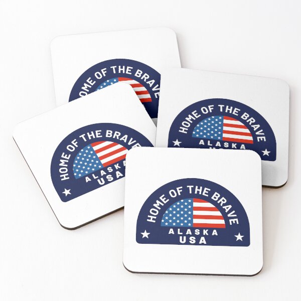 Item preview, Alaska, Home of the Brave designed and sold by positiveimages.