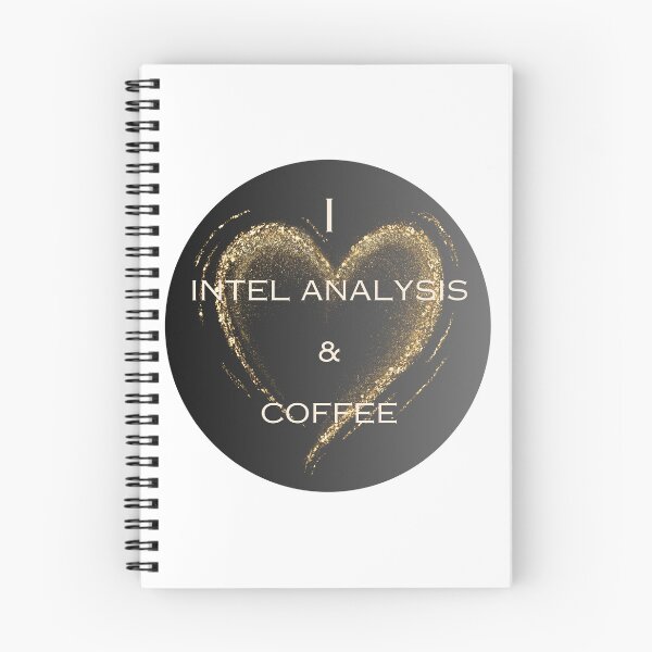 Item preview, I love Intel Analysis & Coffee designed and sold by Florida Crime and Intelligence Analyst Assocation.