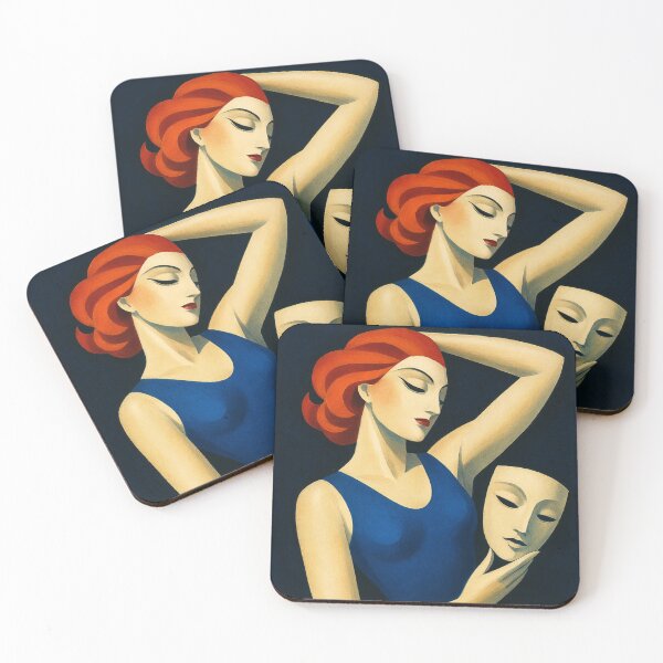 Item preview, Masked dance in Art Deco designed and sold by Sigtrix.