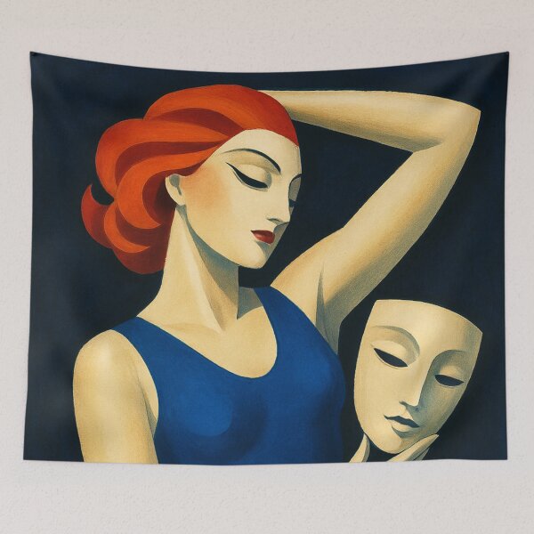 Item preview, Masked dance in Art Deco designed and sold by Sigtrix.