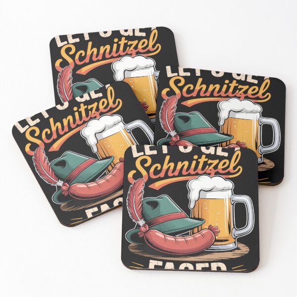 Item preview, Lets Get Schnitzel Faced German Germany Oktoberfest designed and sold by blueyeeti.