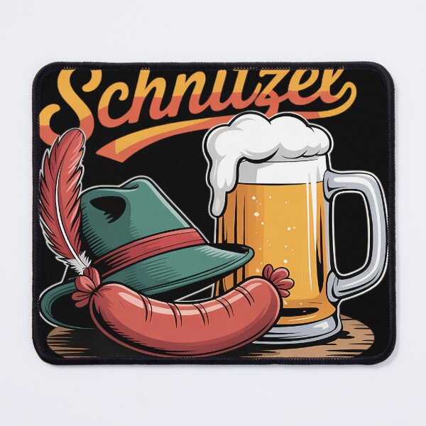 Item preview, Lets Get Schnitzel Faced German Germany Oktoberfest designed and sold by blueyeeti.