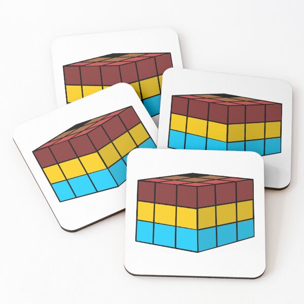 Item preview, Rubik Polygender Pride Flag Cube designed and sold by HarveyHandcraftsandDesigns.