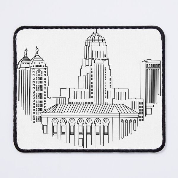 Item preview, Buffalo skyline designed and sold by Digital4youLk.