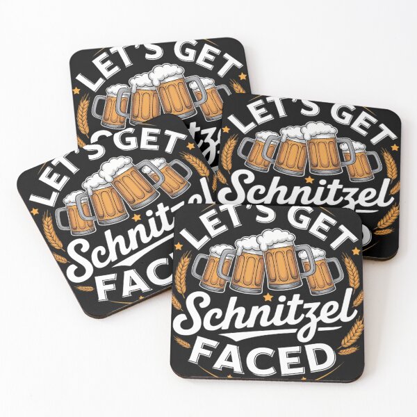 Item preview, Lets Get Schnitzel Faced, Oktoberfest designed and sold by blueyeeti.