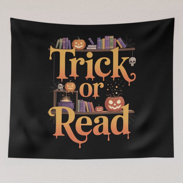 Item preview, Librarian Trick or Read Library Event Halloween Book Lovers designed and sold by blueyeeti.