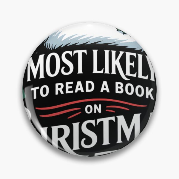 Item preview, Most Likely To Read A Book On Christmas designed and sold by blueyeeti.