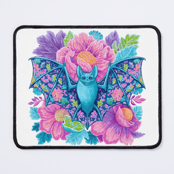 Item preview, Psychedelic Bat Floral Fantasy designed and sold by EL-Lebedenko.