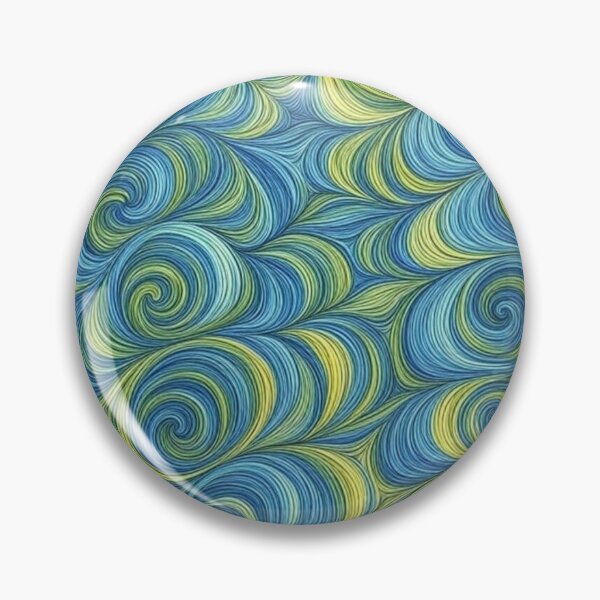 Item preview, Citrus Vortex Flows designed and sold by ChaosClocks.