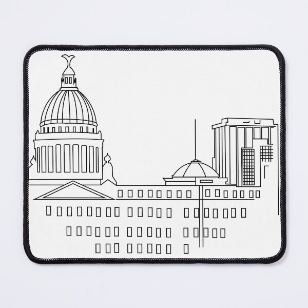 Item preview, Jackson Mississippi skyline designed and sold by Digital4youLk.