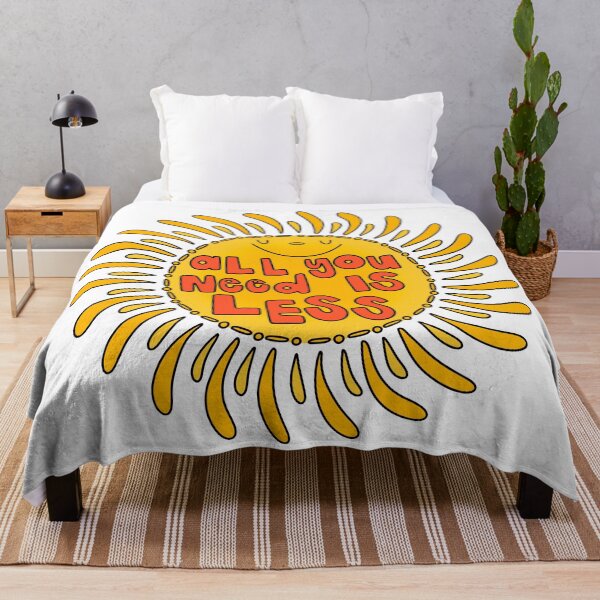 Item preview, All You Need Is Less Smiling Sun designed and sold by GraceMakes03.