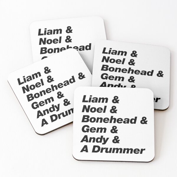 Item preview, Liam & Noel & Bonehead & Gem & Andy & A Drummer designed and sold by 21st Century Gnome.