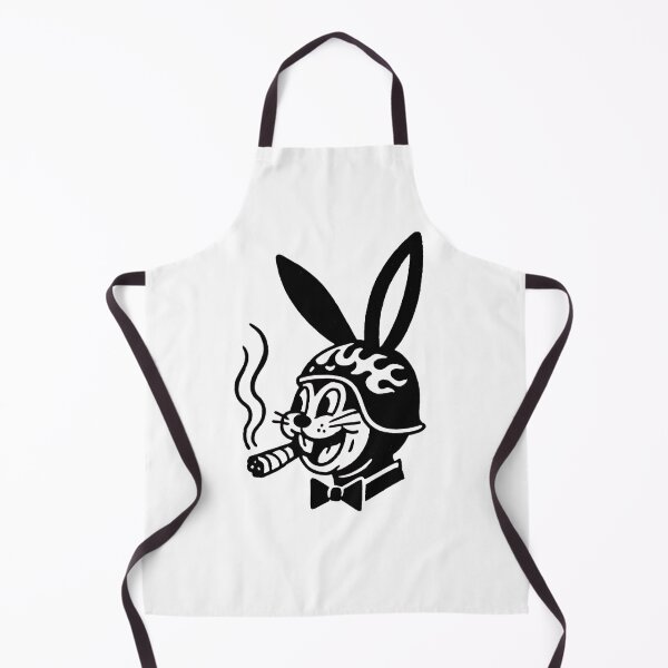 Item preview, Bunny Biker Chopper Old School Tattoo designed and sold by RustBreaker.
