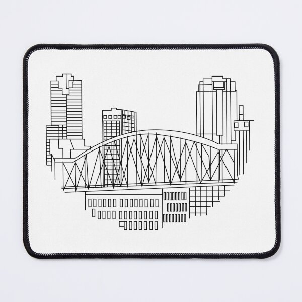 Item preview, Little Rock skyline designed and sold by Digital4youLk.