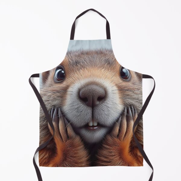 Item preview, The Mischievous Groundhog designed and sold by NatStock.