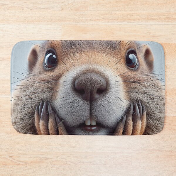 Item preview, The Mischievous Groundhog designed and sold by NatStock.