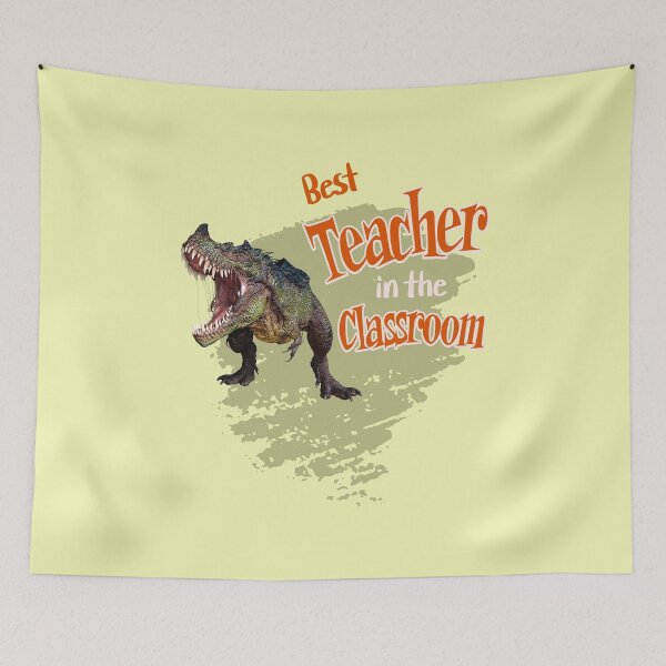 Item preview, Funny Dinosaur Best Teacher in the Classroom  designed and sold by Vac1.