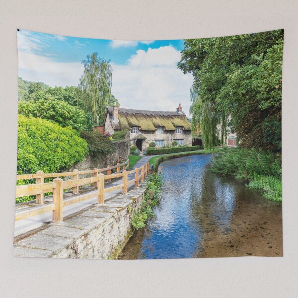 Item preview, Thornton Le Dale, Yorkshire, England, Traditional Thatched Cottage designed and sold by Paul Thompson Photography.