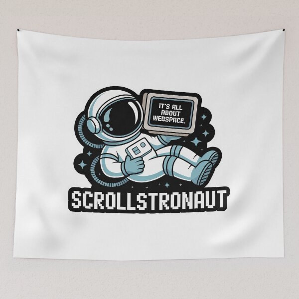 Item preview, ScrollStronaut - It's all about web space designed and sold by PixelPack Design.