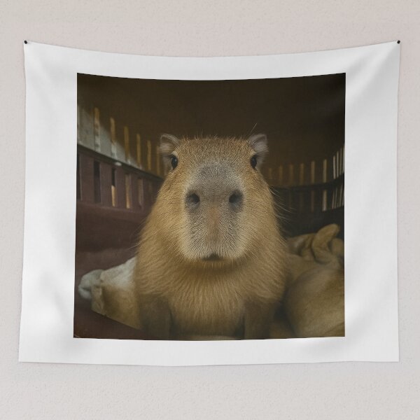Item preview, Weird Angle Capybara designed and sold by Capybarastore_77.