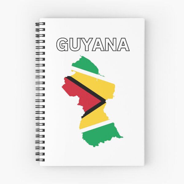 Item preview, Guyana Flag Map designed and sold by atomstartup.