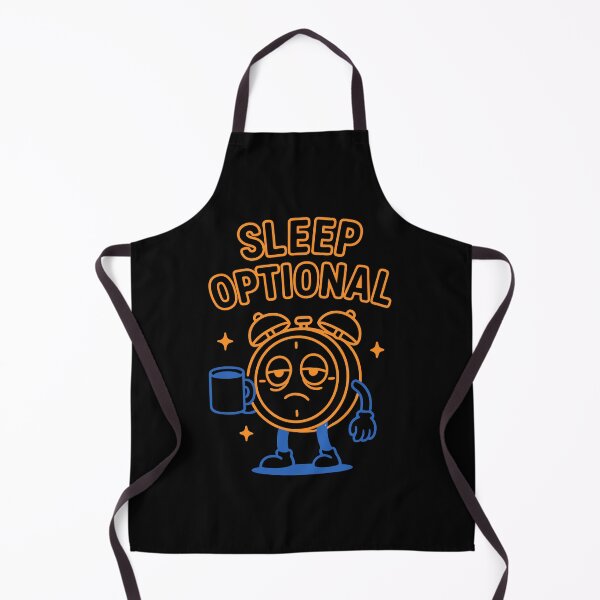Item preview, Sleep Optional – Funny Alarm Clock with Coffee designed and sold by Taans-Creation.