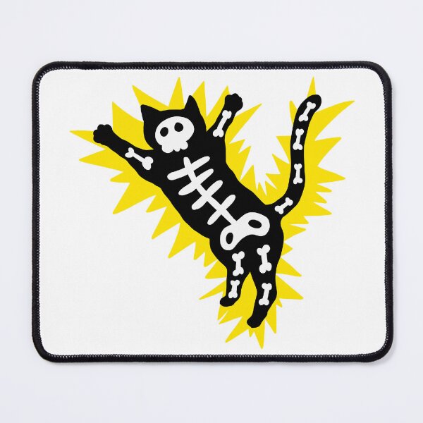 Item preview, Shocked Skeleton Cat designed and sold by PlatwoArtshop.