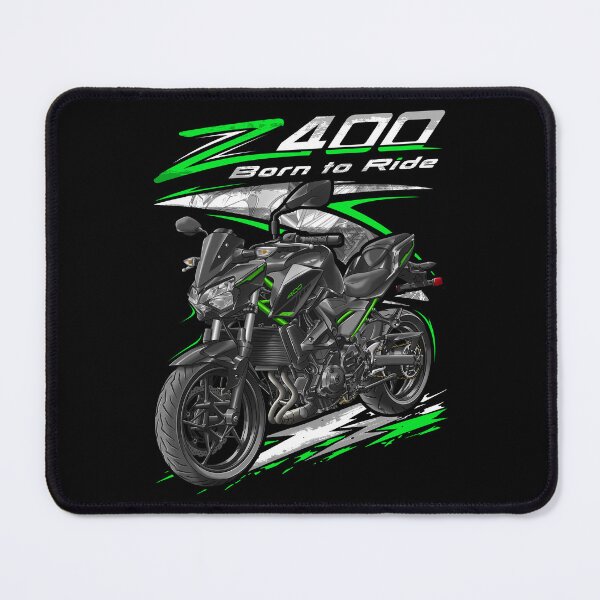 Item preview, Kawasaki Z400 2024 (Metallic Matte Graphene Steel Gray & Ebony) for Motorcycle Riders designed and sold by MotoApparelHub.