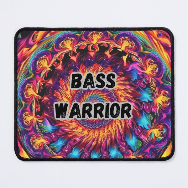 Item preview, Bass Warrior – Psychedelic Design for EDM & Bass Music Fans designed and sold by Arkeso.