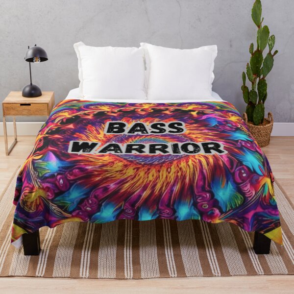 Item preview, Bass Warrior – Psychedelic Design for EDM & Bass Music Fans designed and sold by Arkeso.