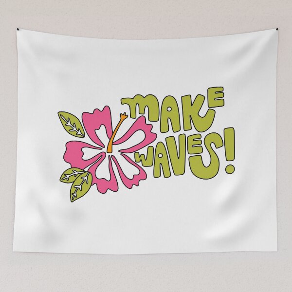 Item preview, Makes Waves Hibiscus designed and sold by GraceMakes03.