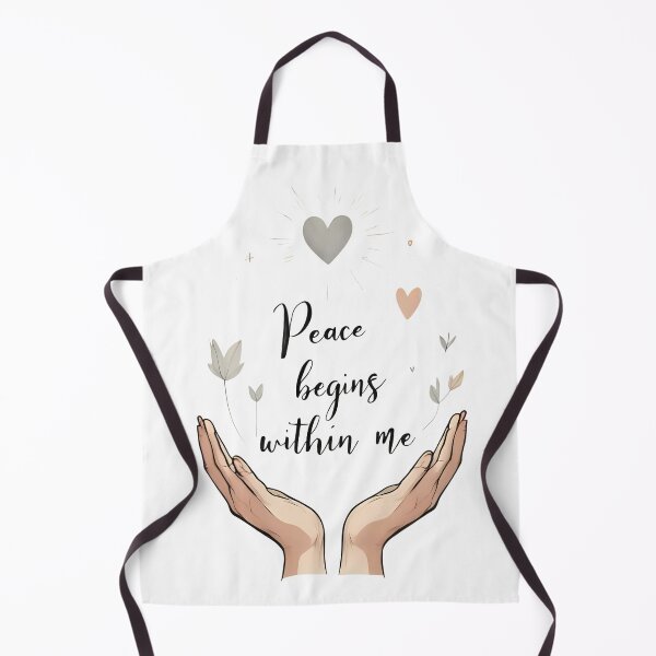 Item preview, Peace Begins Within Me. Affirmation designed and sold by FlowCreate.