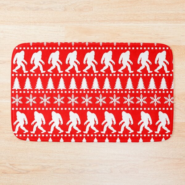 Item preview, Bigfoot Sasquatch Ugly Christmas Jumper designed and sold by HotHibiscus.