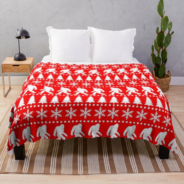 Item preview, Bigfoot Sasquatch Ugly Christmas Jumper designed and sold by HotHibiscus.