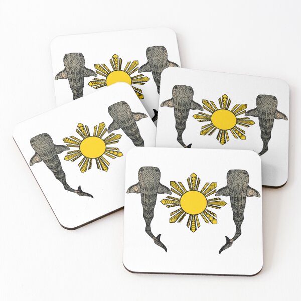 Item preview, Tribal Whale Sharks with Fillipino Sun designed and sold by Steeb757.