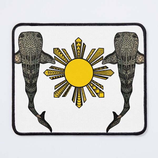 Item preview, Tribal Whale Sharks with Fillipino Sun designed and sold by Steeb757.
