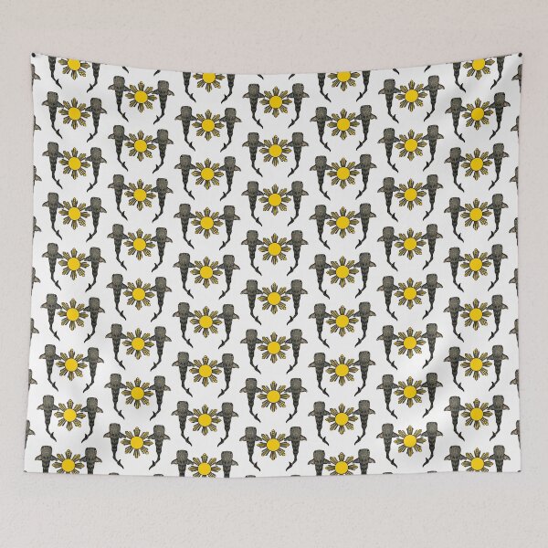 Item preview, Tribal Whale Sharks with Fillipino Sun designed and sold by Steeb757.