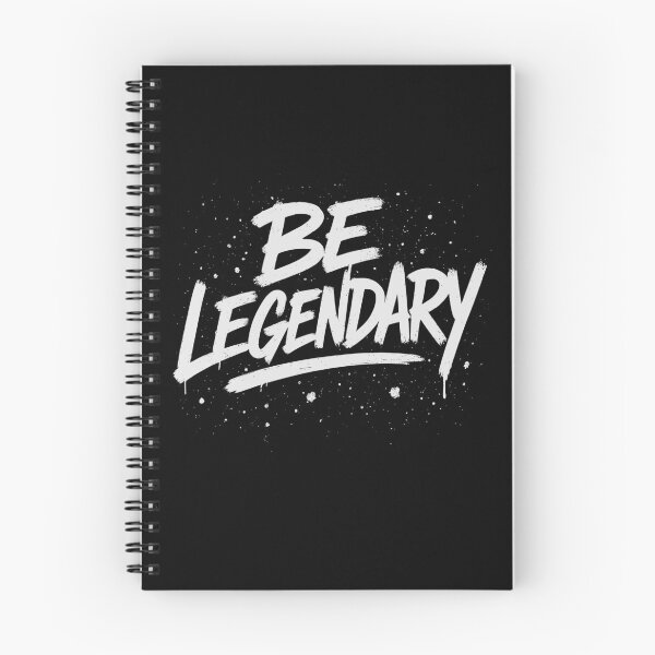 Item preview, Inspirational Be Legendary Unisex Graphic Print T-Shirt designed and sold by ThreadQuirk.