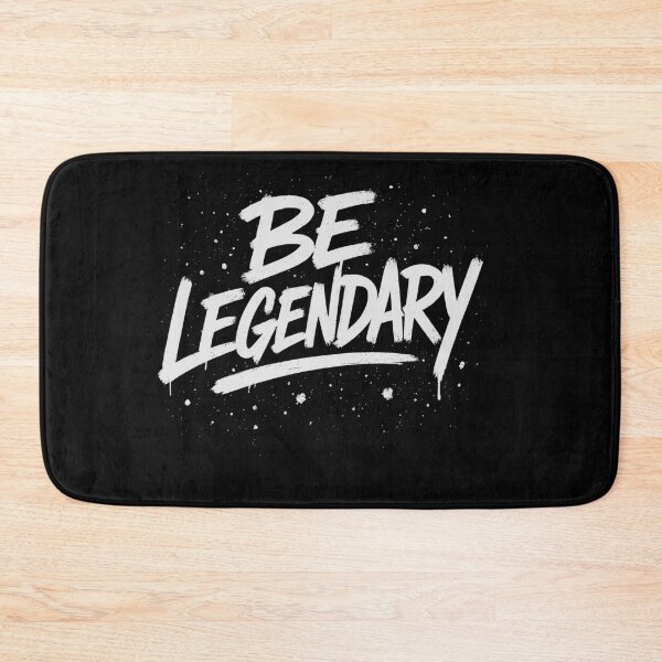 Item preview, Inspirational Be Legendary Unisex Graphic Print T-Shirt designed and sold by ThreadQuirk.