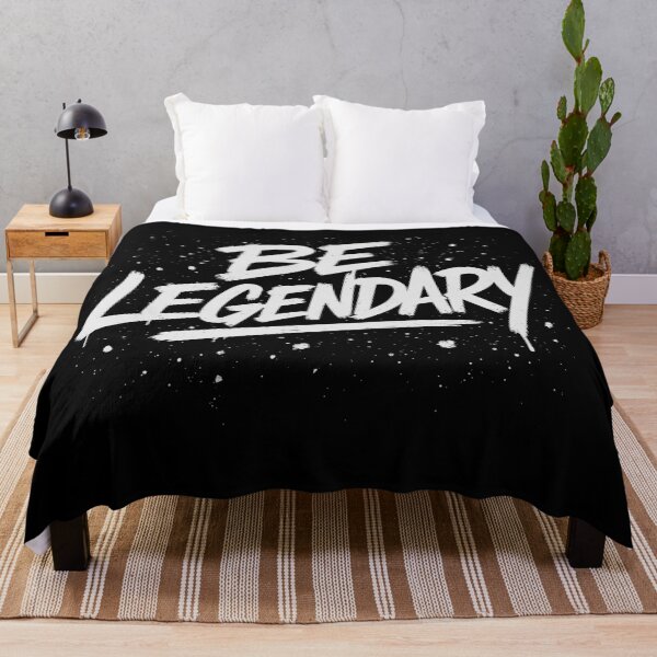 Item preview, Inspirational Be Legendary Unisex Graphic Print T-Shirt designed and sold by ThreadQuirk.