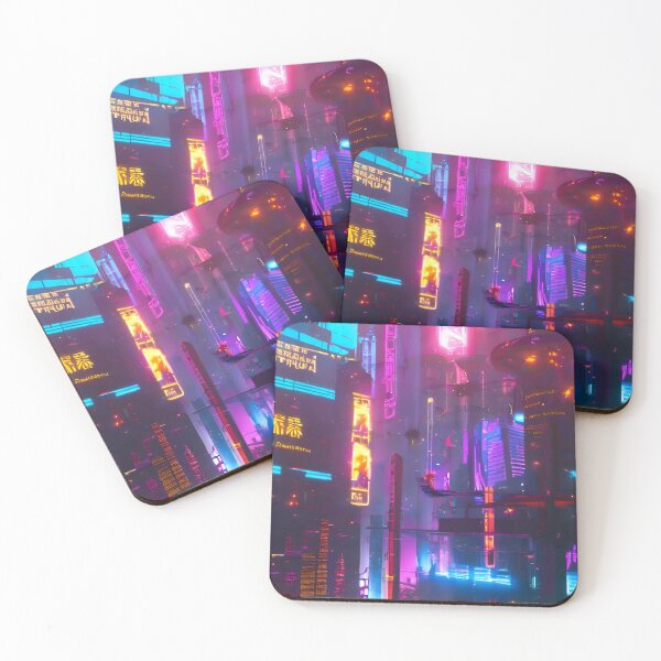Item preview, Cyberpunk Landscape designed and sold by MELGAPIN.