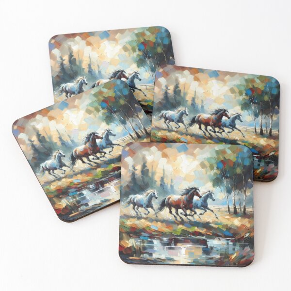Item preview, Galloping Spirits designed and sold by DreamMandalas.