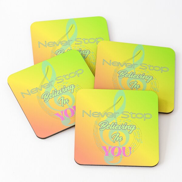 Item preview, Never Stop Believing In You designed and sold by BrightrDayMusicArt.