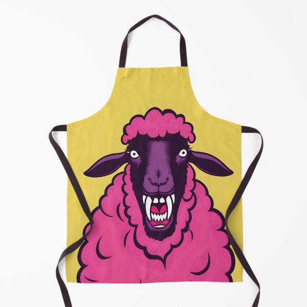 Item preview, Fierce Pink Sheep Pop Art Design designed and sold by Shoot-The-Moon.