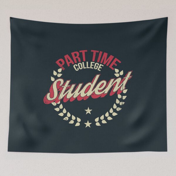 Item preview, Part-Time Student designed and sold by BlueRockDesigns.